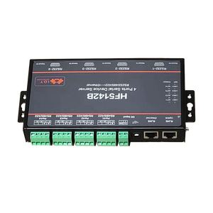 High Flying HF5142B 4 Ports Serieller Netzwerks erver FreeRTOS-Gerät RS232/RS485/RS422 zu Ethernet-Konverter TCP IP Telnet Modbus