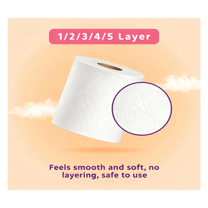 Nhà Máy Giá Rẻ Mạnh Mẽ Mềm <span class=keywords><strong>2</strong></span> Lớp Giấy Vệ Sinh Được Làm Từ 100% Trinh Nữ Bột Gỗ Cuộn Cho Ngân Sách Có Ý Mắn Số Lượng Lớn Người Mua - Product Image 5