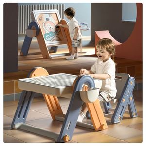 Blocs Table Multifonctionnel Enfants Enfant Bureau Ensemble Jouet Table De Jeu Enfants Manger Dessin Tables Pour Enfants