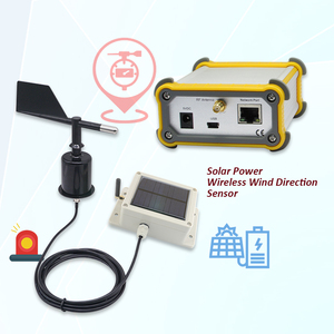 Wireless RS485 uscita del vento e sensore di direzione di energia solare sensore di direzione del vento Wireless