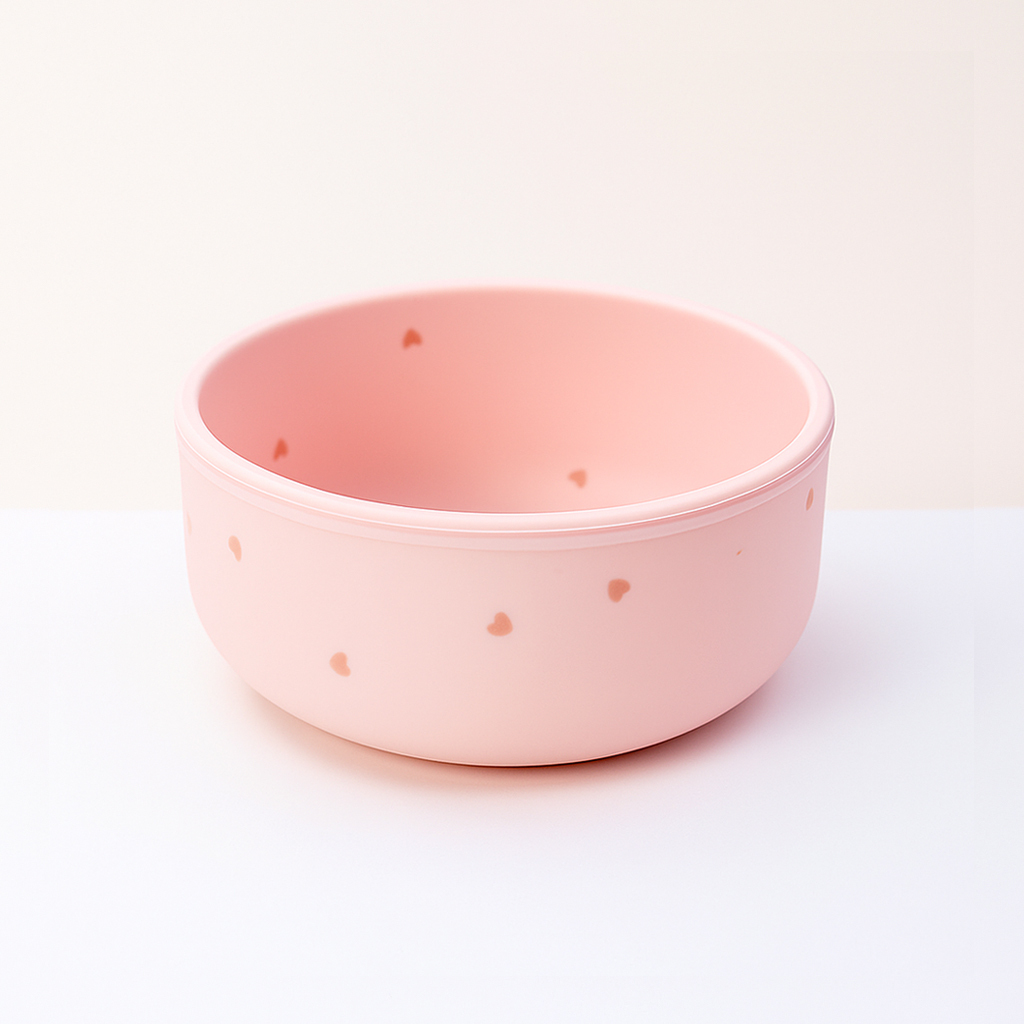 Blush Pink + Inlaid Hearts