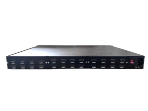 Modulador de codificador de tv digital, 24 puertos en 1, catv