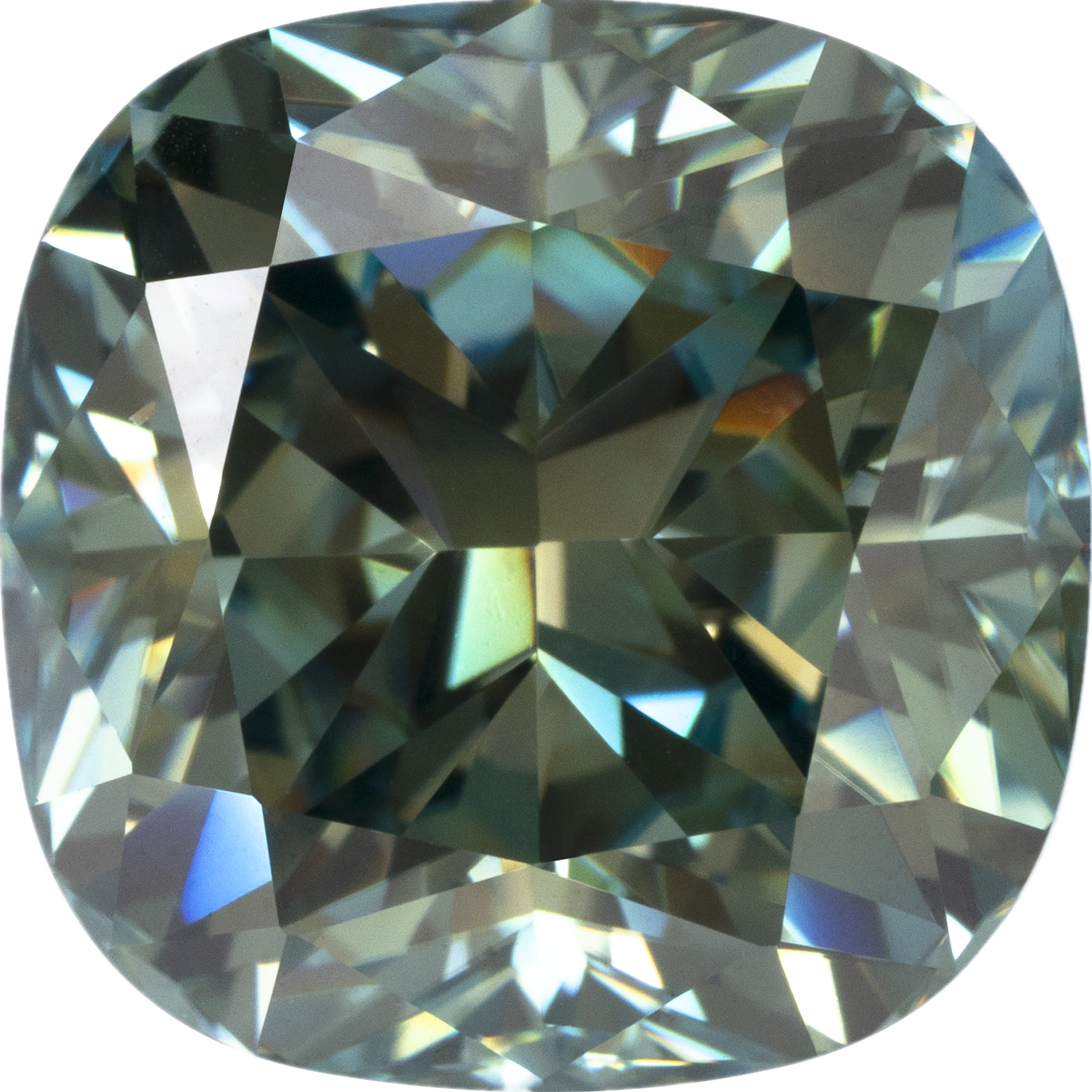 Blue Green(Cushion Cut)