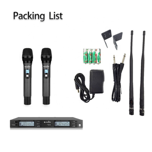 Chuyên nghiệp năng động mic cầm tay hội nghị karaoke Micro không dây Set cho ca hát - Product Image 4