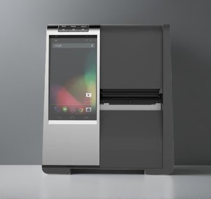 HD Touch Screen EPC Codificação Barcode Impressão Térmica UHF RFID Label <span class=keywords><strong>Printer</strong></span> Impressora RFID