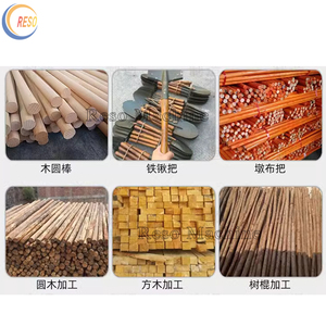 圆木扫帚棒铲手柄机价格滚圆机 - Product Image 2