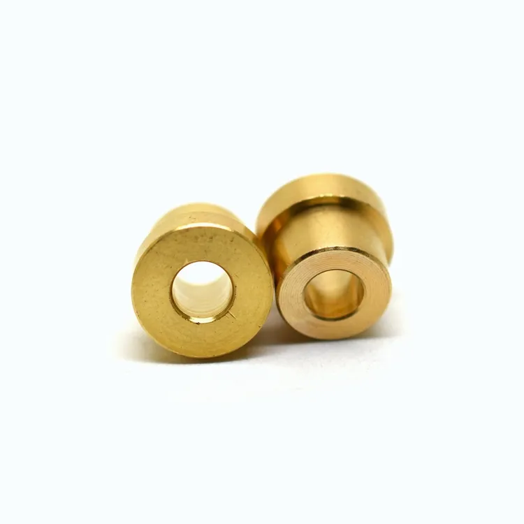 Alta precisión OEM personalizado CNC mecanizado cobre bronce latón fabricación piezas de metal anillo nudillo