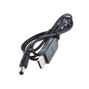 Change <strong>USB</strong> 5V to DC 9V 12V 800mA Boost Step up UPS Cable Module Voltage Convert <strong>2</strong>.1x5.5mm Male Connector DC DC Step-Up Converter - Product Image 2