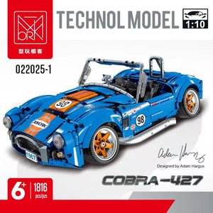 Mork 022025 New Technic 1: 10427モデルカービルドキット車両リモートコントロール車のおもちゃ子供用ギフトビルディングブロックセット