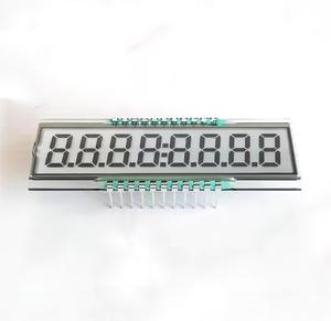 LCD Factory TN VA nero monocromatico schermo LCD HTN personalizzato modulo Display LCD 8 cifre 7 segmento Display - Product Image 2