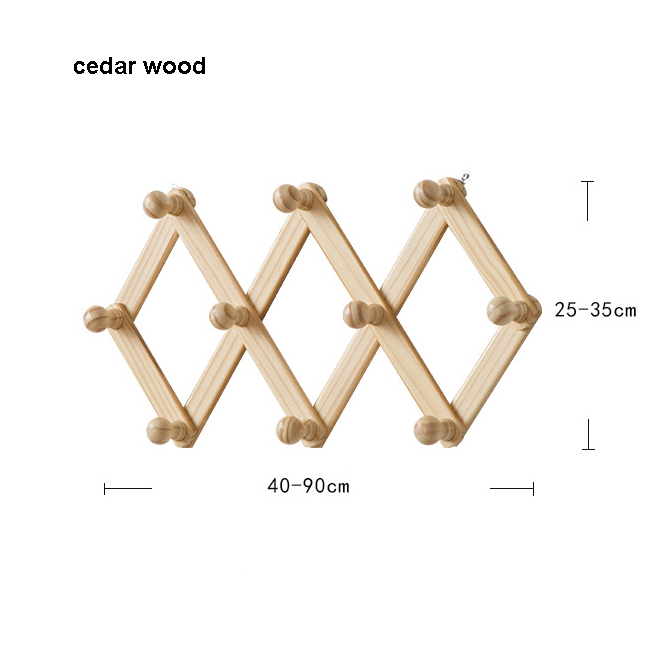 cedar wood 10hooks