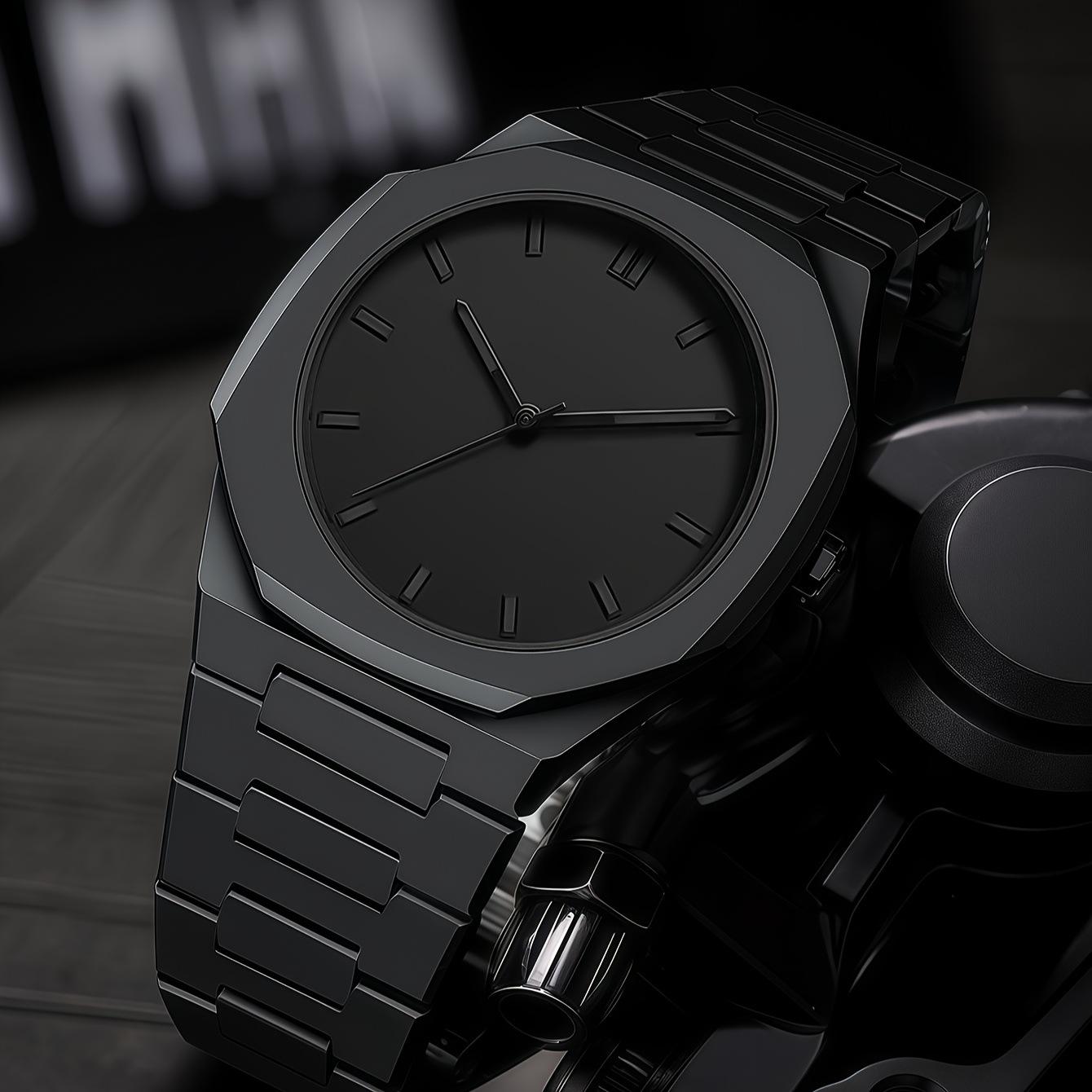 Coquille noire disque noir bande noire