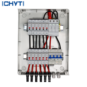 IP65 15A Пластиковый Солнечный разъем постоянного тока с индикатором блокировки, защита от молниеносного перенапряжения, 6-струнный PV-массив, 6 в 1 блок комбайна. - Product Image 2