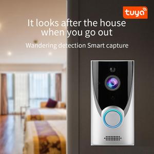 Zemismart Tuya, Wi-Fi, 1080P, умный видеодомофон, Домашний Беспроводной видеодомофон, батарея ночного видения, установленная дистанционная запись - Product Image 4
