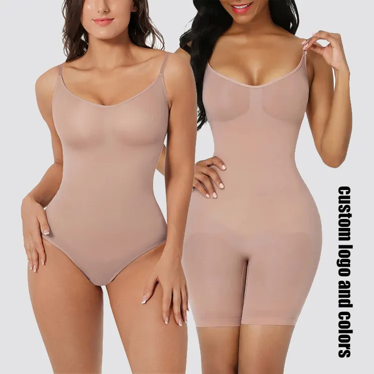 All'ingrosso personalizzato un pezzo femme slim full Body Shaper controllo della pancia Shapewear senza soluzione di continuità Shapewear Bodysuit per le donne