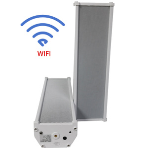 Sistema IP PAGA tipo de red amplificador de audio altavoz micrófono PA Aplicación de sistema de alarma en la escuela mezquita Edificio del parque - Product Image 3