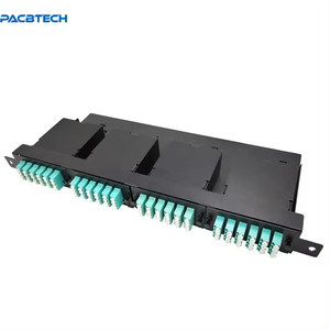 1U Montaje en rack MTP/MPO Cassette Patch Panel ODF de 19 pulgadas con 3 módulos 5G/4G Fibra POE Compatible con 12 x LC Duplex - Product Image 2