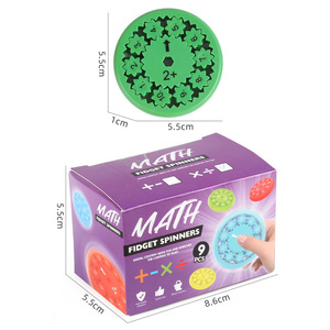 Công cụ học tập nóng mini toán học thực tế Fidget Spinners Silicone và đồ chơi bằng nhựa để tăng cường kỹ năng toán học - Product Image 6