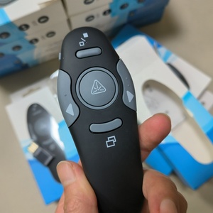 Vendita calda a buon mercato 2.4Ghz insegnamento del Computer indicatore vocale Multimedia Wireless IR PPT penna Laser Powerpoint telecomando Clicker - Product Image 6