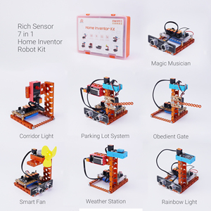 Weeemake 7 in 1 Home Inventor Kit Metall programmier bare Bildung STEM-Projekte für Kinder im Alter von 8 bis 12 Jahren Robotik