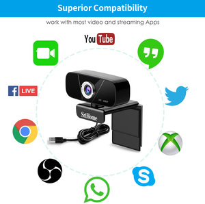 Automatische Weißabgleich-und Farb korrektur Computer kamera CMOS-Sensor-Webcam mit Mikrofon für Computer