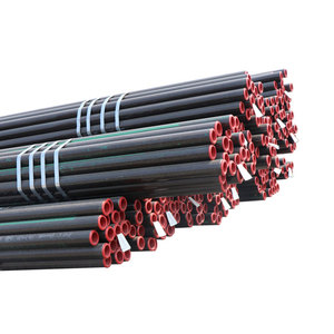 ASME B36.10 SCH40黑色碳钢无缝管API-5L-X52 PSL2 NACE MR0175用于油管12m长焊接 - Product Image 4
