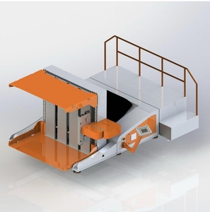 Prepress Printing Factory Automatic Hydraulic Palleted <strong>Paper</strong> Jogger <strong>Paper</strong> Pile Turner and Stacker <strong>Machine</strong> - Product Image 1