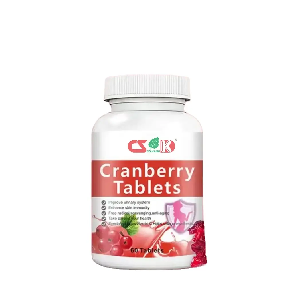 High Sales Women Support Cranberry Powder Tablets Salud del tracto urinario Píldoras de soporte renal de alto rendimiento