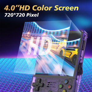R36 Plus Handheld Game Console 4inch Screen 64GB Handheld Game Player Wifi Function Support <strong>2</strong> Player Retro Video Game Console - Product Image 4