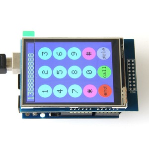 Kapazitives 2,8-Zoll-TFT-Farb-LCD-Touchscreen-Anzeigemodul mit 320*240 ILI9341 HX8347-Treiber Kompatibel mit Arduino R3 Mega2