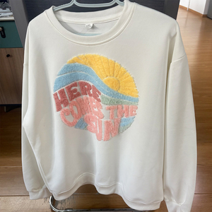 Sewill özel şönil işlemeli demir on yamalar Logo yamalar T Shirt giysi için ısı transferi kabarık yamalar - Product Image 5