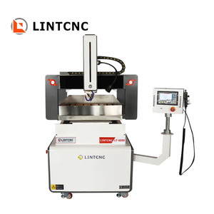 Cast Iron Table Machine Aluminum Sheet Cutter <strong>Hobby</strong> <strong>3D</strong> <strong>Routers</strong> 4 Axis Round Wood Carve 3030 4040 6060 6090 - Product Image 2