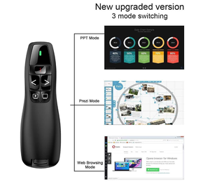 Presentation Clicker <strong>Pointer</strong> 328 Foot Wireless Presentation Remote PPT <strong>PowerPoint</strong> Clicker Presentation <strong>Pointer</strong> - Product Image 5