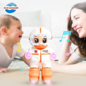 แบตเตอรี่ดำเนินการเต้นรำพลาสติกหมอหุ่นยนต์ของเล่นเพื่อการศึกษา Toy_Robot - Product Image 5