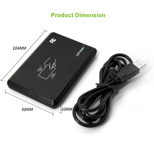 El más barato sin contacto 13,56 MHz HF IC Reader Mifare o tarjeta de chip IC compatible Lector y escritor USB - Product Image 2