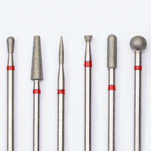 Set Profesional de 6 Puntas de Diamante OEM para Manicura, Fresas de Uñas de 3/32'', Broca Rusa de Carburo de Tungsteno - Product Image 3