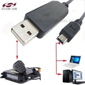 CP2102 Mini-USB TTL a USB cavo PVC giacca in rame puro intrecciato schermatura per programma Radio Kabel TYT TH9800 UART programmazione