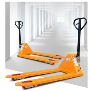 2/3 Tonnen manueller hydraulischer Hands chub anhänger Gabelstapler zum Be-und Entladen von Paletten - Product Image 2