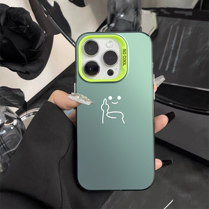 适用于iPhone 16 Pro的线条图案手机壳，适合男性使用。这是iPhone 15的全覆盖外壳，iPhone防震。 - Product Image 4