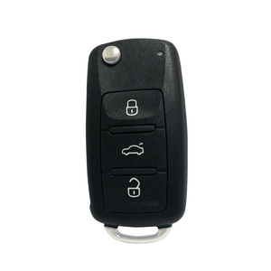 Chiave a distanza di Caso Fob portafogli Keyless Entry Astuto di Chiave Dell'automobile della copertura della Protezione programmatore chiave per Volkswagen Tiguan - Product Image 4