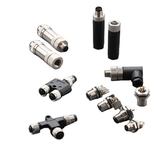 MOCO 2p 3p 4p 5p 6p 8p 12p 17p M12 Shielded Straight 90 Degree Socket Plug Cable PVC PUR TPU Custom <strong>Sensor</strong> a B D <strong>Code</strong> - Product Image 6