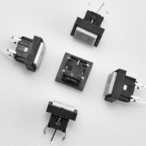 Interruttore tattile momentaneo con interruttore tattile a pulsante LED SPST PCB - Product Image 5