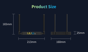 Plery Solar Indoor CPE <strong>LTE</strong> 4G Router with SIM Card Slot 5G Wi-Fi Supported 300 Mbps Max LAN Data Rate WEP Encryption - Product Image 5
