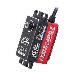 AGFRC 19KG tork 0.073Sec dijital su geçirmez IP67 fırçasız RC Servo 1/12 RC sürüklenen araba - Product Image 3
