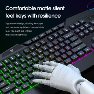 2024 nuevos instrumentos de teclado delgados y teclados para juegos, juego de ratón adecuado para PC, teclados de ordenador para juegos, combos de ratón - Product Image 4