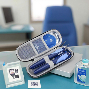 Black Yarwo Insulin Cooler Yarwo Insulin Cooler Travel Case untuk Insulin Pen dan perlengkapan <span class=keywords><strong>diabetes</strong></span> lainnya - Product Image 4