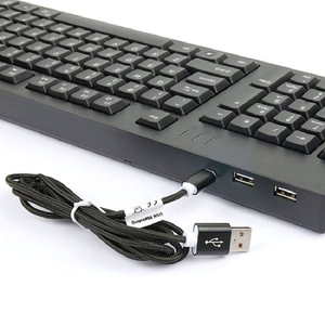 Wired Usb Left Hand <strong>Keyboard</strong> With Dual Hub <strong>Function</strong> <strong>Keyboard</strong> Switches - Product Image 4