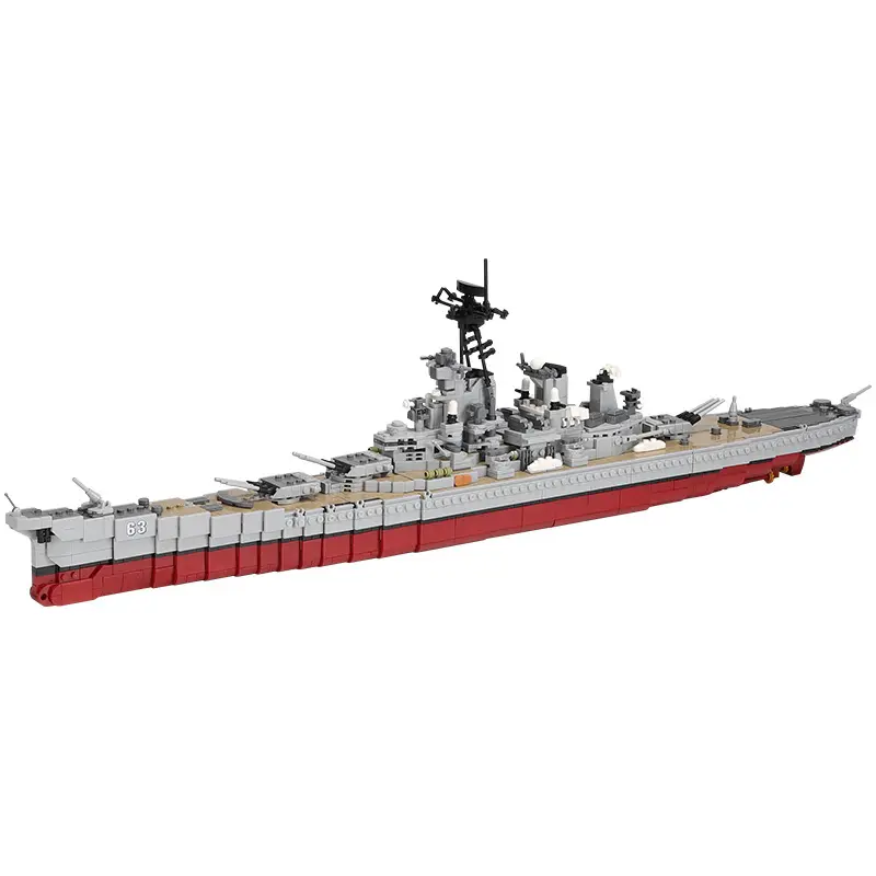 XINGBAO yeni 06030 2631 adet askeri ordu serisi USS Missouri savaş gemisi Set yapı taşları tuğla montaj Battleship Model