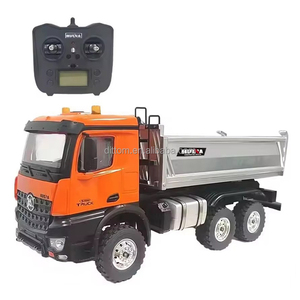 Грузовик-самосвал Huina 1598 1/14 RC 6WD, 2,4 г, 14-дюймовый программный самосвал, Инженерная модель, строительные машины - Product Image 2