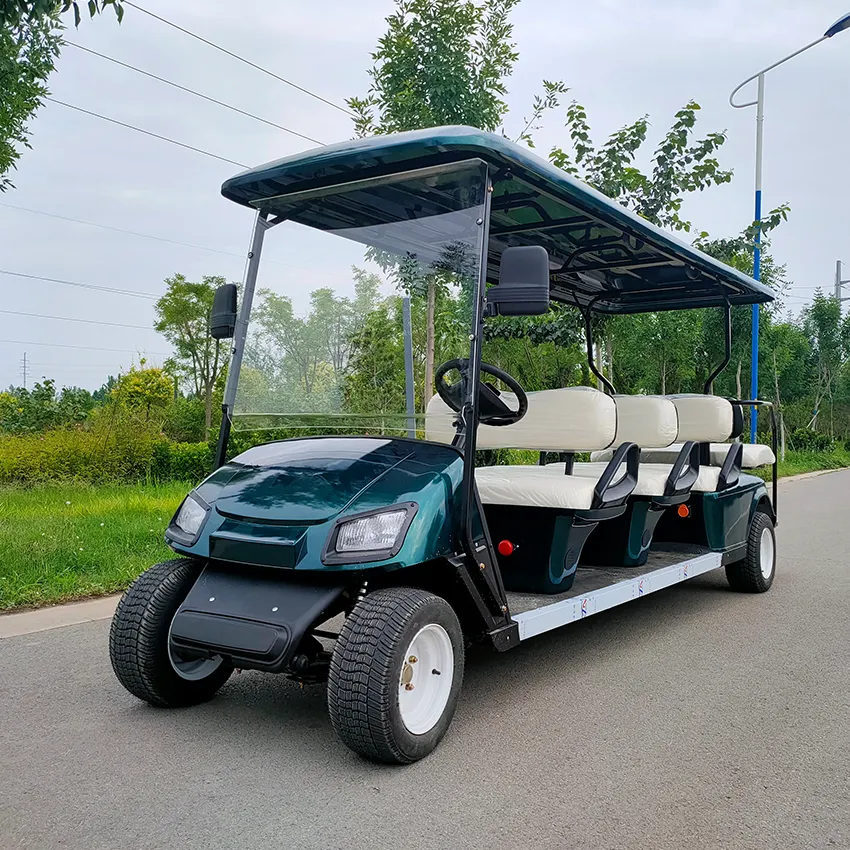 High Quality Golf Club Car Sightseeing Bus Electric Golf Carts Electric 2 To 4 To 6 To 8 Seats